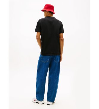 Tommy Jeans Camiseta Signature negro