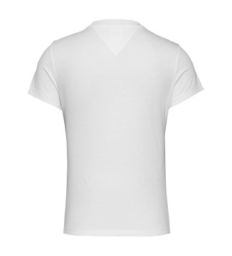Tommy Jeans T-shirt Slim Essential biały
