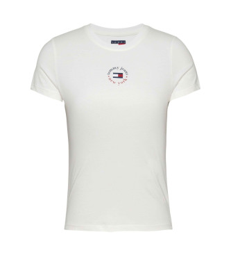 Tommy Jeans Essential Logo 2 slim fit t-shirt met korte mouwen