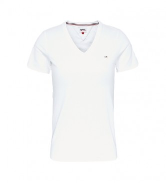 Tommy Jeans Camiseta TJW Skinny Blanco