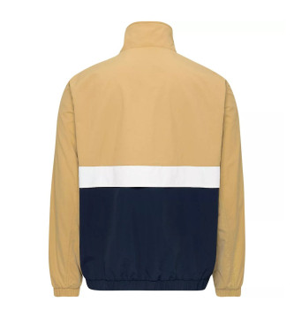 Tommy Jeans Beige Essential Bomber Jacket with wide fit