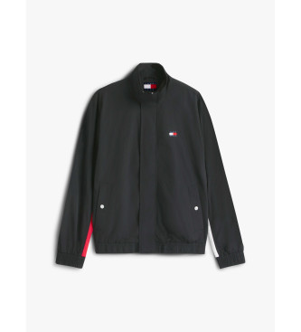 Tommy Jeans Veste d�perlante avec logo noir au dos