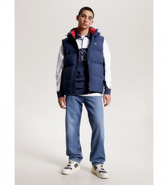 Tommy Jeans Gilet casual in piumino riciclato Navy Essential