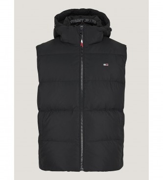 Tommy Jeans Essential Recycled Down Casual Vest Black