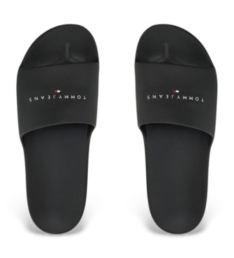 Tommy Jeans Chanclas Basic negro