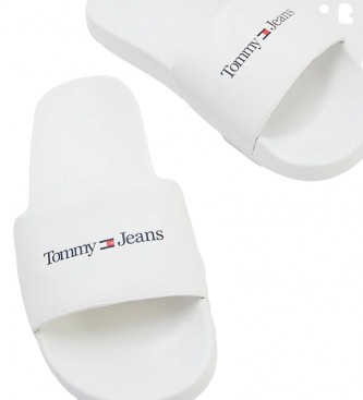 Tommy Jeans Chanclas con Logo blanco