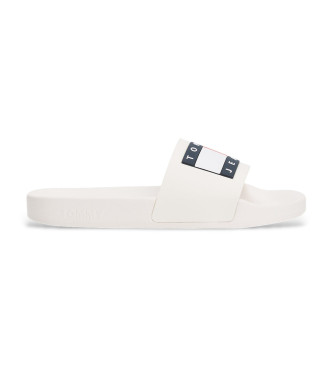 Tommy Jeans Tongs avec logo blanc