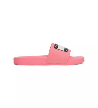 Tommy Jeans Flip Flops mit Pache Essential rosa