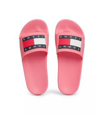 Tommy Jeans Flip flops with Pache Essential pink