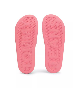 Tommy Jeans Flip Flops mit Pache Essential rosa