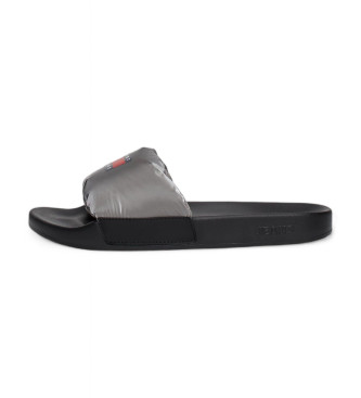 Tommy Jeans Flip flops Pala Puff silver