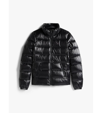Tommy Jeans Glnzende Steppjacke mit schwarzen Daunen