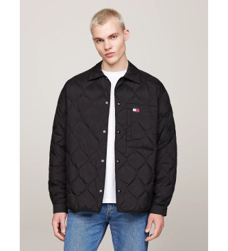 Tommy Jeans Steppjacke mit schwarzer Daunenfllung