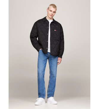 Tommy Jeans Steppjacke mit schwarzer Daunenfllung