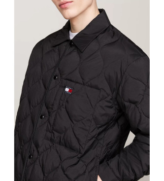 Tommy Jeans Quilted jacket with black down filling