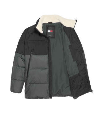 Tommy Jeans Abirgo Puffer Vail Two Tone schwarz