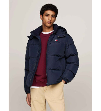 Tommy Jeans Alaska quilted jacket with navy patch