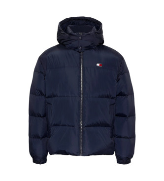 Tommy Jeans Quiltet Alaska-jakke med navy-patch