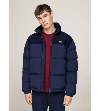 Tommy Jeans Alaska quilted corduroy navy jacket