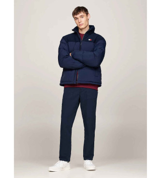 Tommy Jeans Alaska quilted corduroy navy jacket