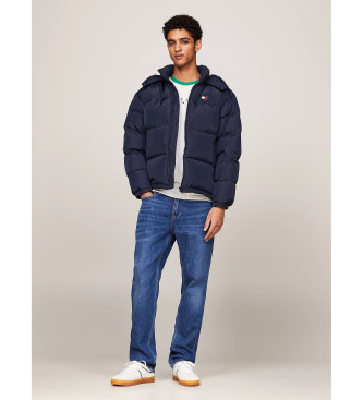 Tommy Jeans Alaska quilted navy down jacket