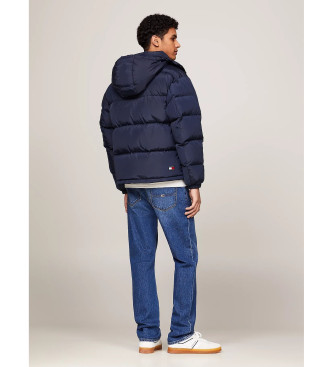 Tommy Jeans Alaska quiltet marinebl dunjakke