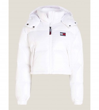 Tommy Jeans Quiltad jacka frn Recycled Alaska Vit