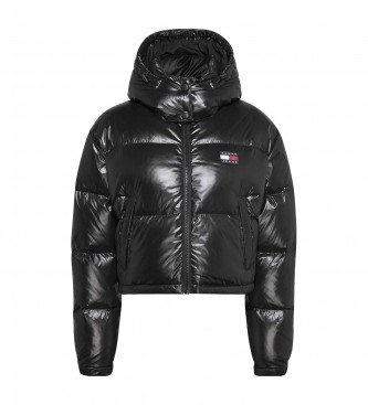 Tommy Jeans Recycled quilted Alaska jacket black