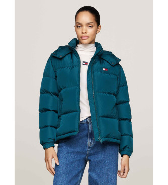 Tommy Jeans Veste matelasse dperlante Alaska bleu