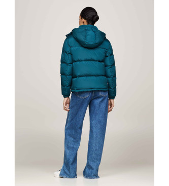 Tommy Jeans Alaska wasserabweisende Steppjacke blau