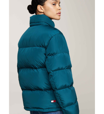 Tommy Jeans Alaska wasserabweisende Steppjacke blau