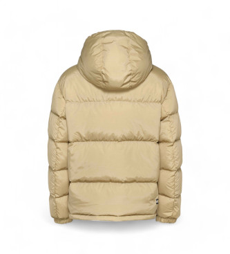 Tommy Jeans Quilted water-repellent Alaska jacket brown