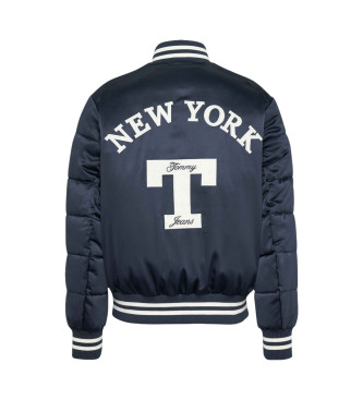 Tommy Jeans Blaue Bomberjacke