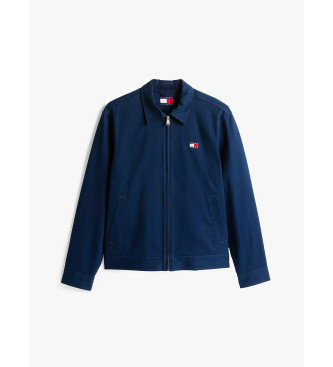 Tommy Jeans Veste avec fermeture clair et logo bleu