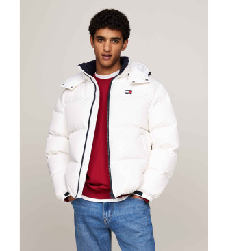 Tommy Jeans Chaqueta Alaska acolchada con parche blanco