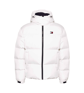 Tommy Jeans Chaqueta Alaska acolchada con parche blanco