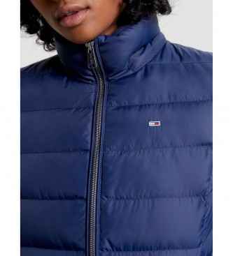 Tommy Jeans Casaco Essential com capuz azul-marinho