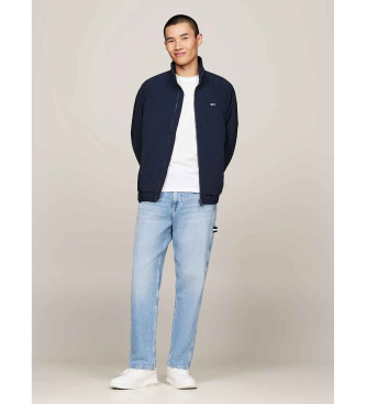 Tommy Jeans Giacca a vento ampia ed essenziale con cerniera blu scuro