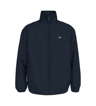 Tommy Jeans Essential Wide Zip Windbreaker Navy