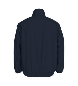 Tommy Jeans Essential Windbreaker med bred lynls Navy