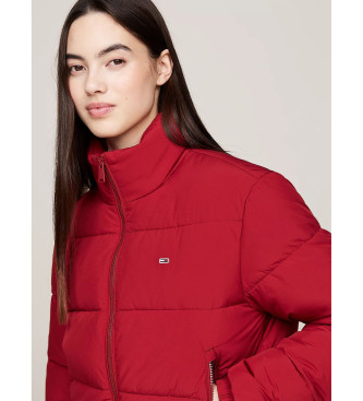 Tommy Jeans Chaqueta Essential rojo