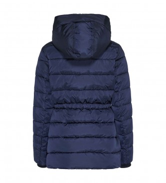 Tommy Jeans Hooded Waisted Jacket navy