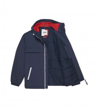 Tommy Jeans Veste solide matelasse Chicago navy