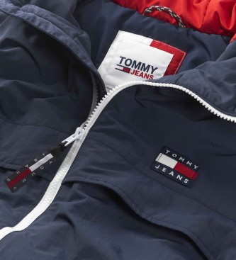 Tommy Jeans Veste solide matelasse Chicago navy