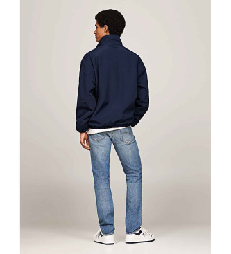 Tommy Jeans Vendbar jakke med bredt navy-snit