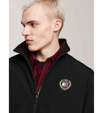 Tommy Jeans Weit geschnittene Wendejacke schwarz