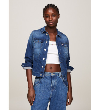 Tommy Jeans Slim Trucker Jacket Nnmbs Denim 