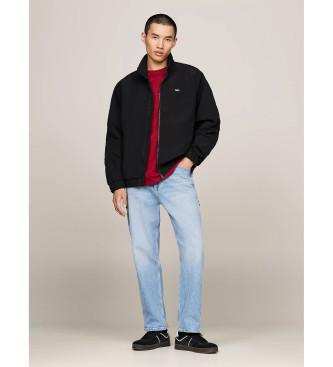 Tommy Jeans Essential Wide Zip Windbreaker Noir