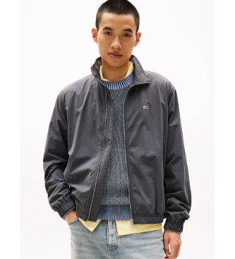 Tommy Jeans Lightweight grey windbreaker