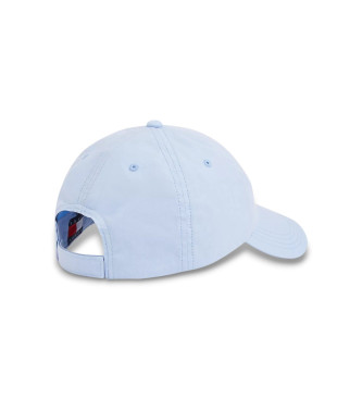 Tommy Jeans Bon de basebol de seis painis com logtipo azul